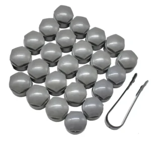 24Pzi Dadi Tappi di Copertura 25mm Ruota per Audi A1 A2 A3 A4 A5 A6 A7 A8