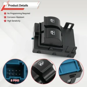 Pulsante Controllo 6490.G8 Finestrini 735461275 Nemo Bipper Doblo Qubo Fiorino