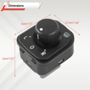 Manopola Interruttore Specchietto Laterale 1K0959565K per Jetta 5 Golf 5 6 Seat