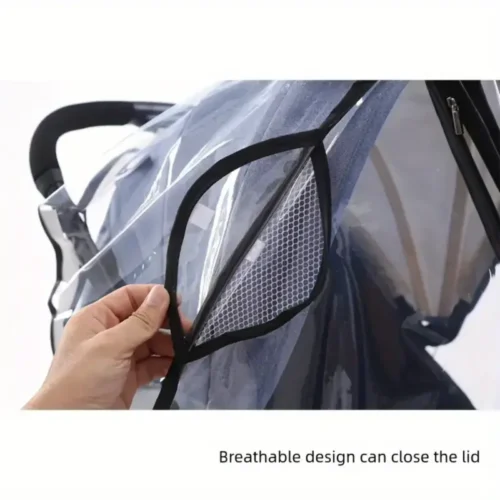 Rivestimento Antipioggia Universale per Passeggino Impermeabile Traspirante