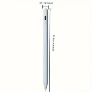 Penna Stylus 2018-2025 Bianca Ricaricabile per iPad 6/7-8/9/10 Pro 11 M4