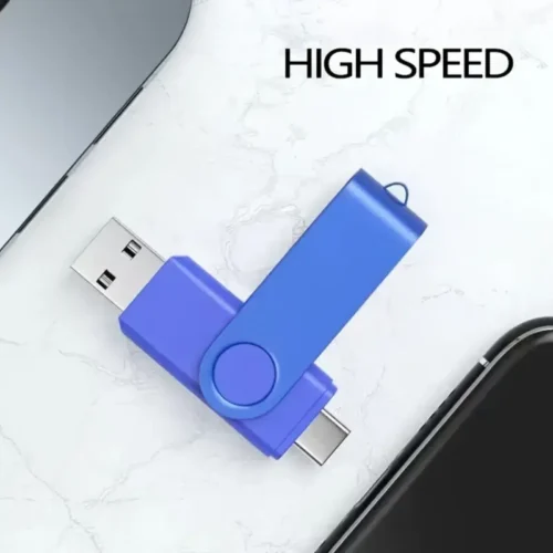Chiavetta Memoria Double Face USB A e C 128GB OTG Memory Stick Smartphone