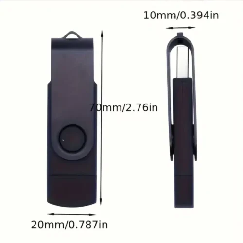 Chiavetta Memoria Double Face USB A e C 128GB OTG Memory Stick Smartphone