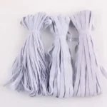Banda Elastica in Nylon 10mm per Cucito Fai da Te Bianca Cintura Elastica