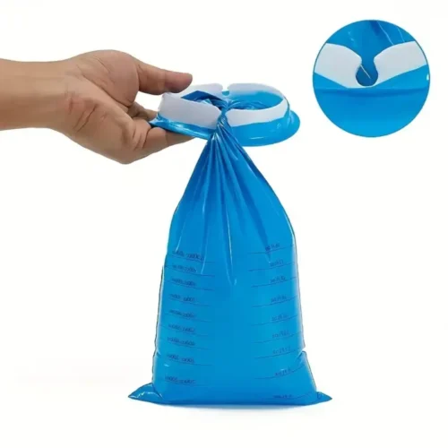 Set 10Pz Sacchetti per Vomito da Viaggio Nausea Auto Mare Nave Barca Blue