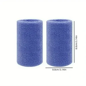 1Pz Bracciale Asciugamani Sportivo Sudore per Tennis Padel Basket Pallavolo