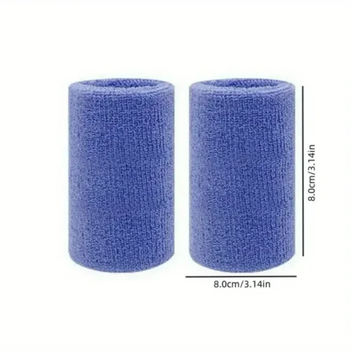 1Pz Bracciale Asciugamani Sportivo Sudore per Tennis Padel Basket Pallavolo