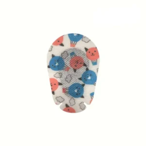 20Pzi Bende Adesive Occhi Bambini a Forma di Panda Traspiranti Ipoallergeniche