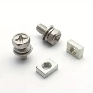 5pzi Set Terminali e Viti per Batteria M6x12mm per Scooter Moto ATV Dirt Bike