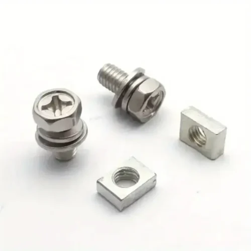 5pzi Set Terminali e Viti per Batteria M6x12mm per Scooter Moto ATV Dirt Bike