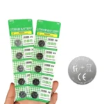 5Pzi Batterie a Bottone CR1632 al Litio 120mAh 3V per Orologi Calcolatrici