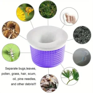 15Pzi Calzini da Skimmer per Piscina Pulizia Filtro Foglie Detriti Terra Piscine