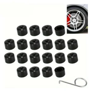 Coprimozzi Bulloni Ruota 20Pzi 17mm in ABS Plastica Durevole per Volkswagen