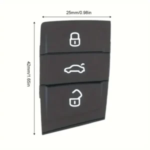 Pulsanti Interni Chiave Auto Sostituzione Pad per Polo Golf 7 Skoda Seat