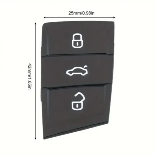 Pulsanti Interni Chiave Auto Sostituzione Pad per Polo Golf 7 Skoda Seat