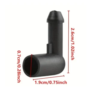 1Pzo Connettore Tubo Lavavetri 13171805 per Astra H Corsa D Zafira B