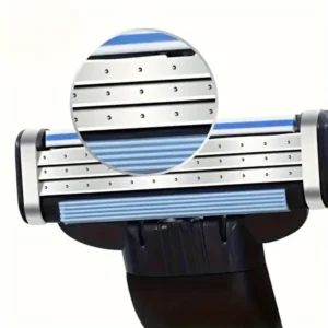 16Pzi Lame di Ricambio a Tre Lame in Alluminio per Mach 3 Ricariche Lamette