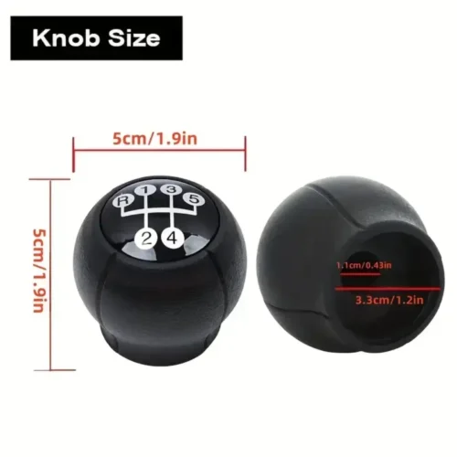 Pomello Cambio a 5 Marce per Opel Corsa C 01-06 Tigra B Combo C