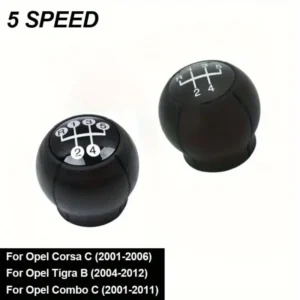 Pomello Cambio a 5 Marce per Opel Corsa C 01-06 Tigra B Combo C