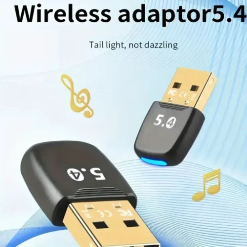 Adattatore USB Wireless 5.4GHz Plug&Play EDR BLE Bassa Latenza