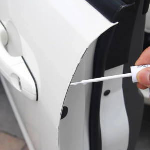 Penna Pennello Riparazione Vernice Nero Metallico Ritocco Graffi Rimozione - immagine 5