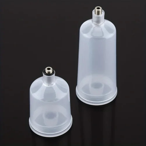 Coppa plastica aerografo 20cc ricambio spruzzatore pittura accessorio