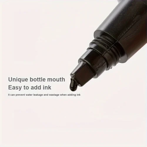 Inchiostro ricarica timbri tamponi deposito NERO plastica 30ml