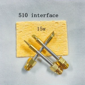 3pz testa saldatura 510 mini ferro saldare punta 15W rework accessori
