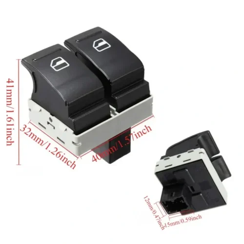 INTERRUTTORE ALZAVETRI ALZACRISTALLI PER VW TRANSPORTER T5 T6 7E0959855A