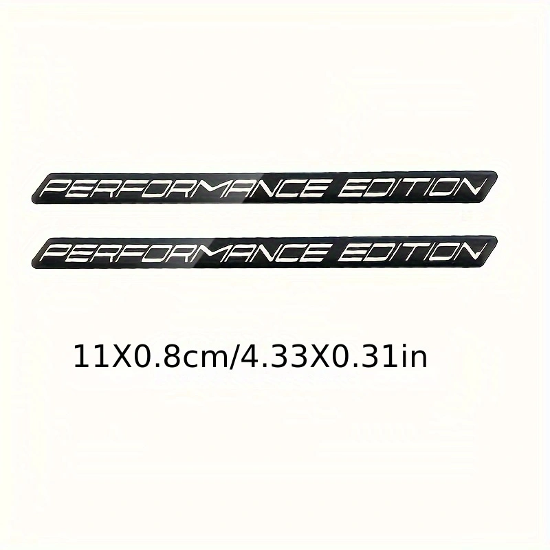 1022-7.webp 1pzo adesivo performance rosso con emblema limitato parafango auto moto