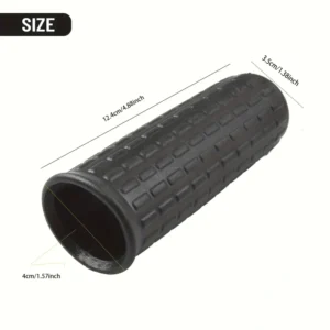 2pz maniglie carriole gomma nera antiscivolo impermeabili giardinaggio