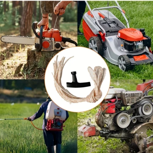 2pz cavi trazione 3mm con maniglie avviamento per tagliaerba