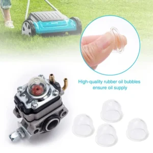 Kit alimentazione motosega 17pz tubo benzina 30cm filtro pompetta guarnizione