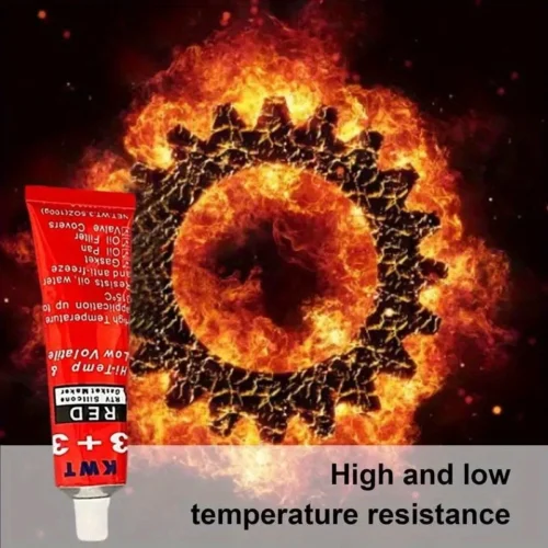 Silicone NERO sigillante alta temperatura 3.53oz guarnizioni impermeabile