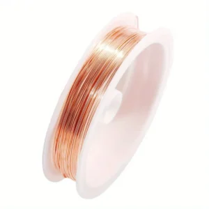 Fil di rame massiccio premium 0.4mm per gioielli scultura giardino