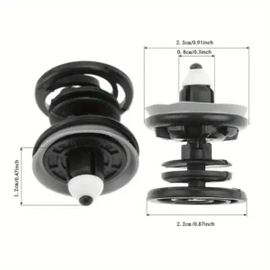 10x clip spinta porta nylon per VW Golf Passat Tiguan Jetta Touran 7L6868243