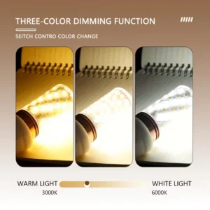 Luce LED E27 16W Equivalente 120W 6000K Non Dimmerabile AC 110-240V Ventilatori