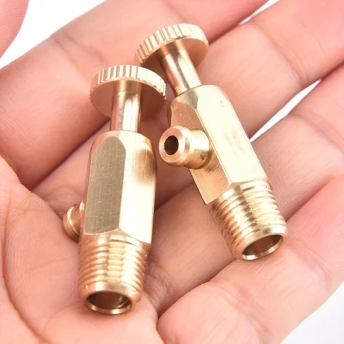 Valvola scarico universale ottone radiatore caldaia riscaldamento