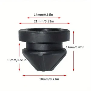 4x guarnizioni coperchio filtro aria motore auto 07C133588FG rotonde