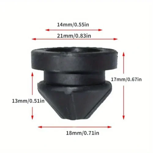 4x guarnizioni coperchio filtro aria motore auto 07C133588FG rotonde