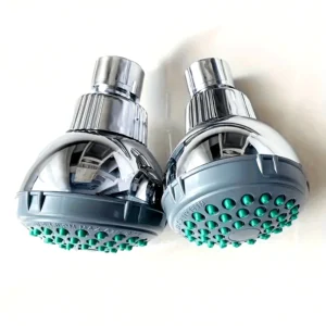 1pz soffione doccia alta pressione girevole antiintasamento parete