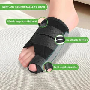 Separatori per Dita dei Piedi con Piastra Metallica Integrata correttore dolore