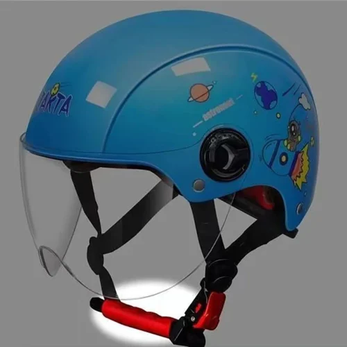 Fodera casco bici rosso strada montagna elettrica traspirante rimovibile