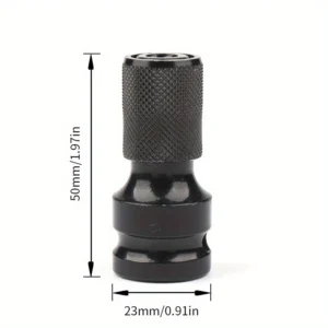 1pz chiave elettrica trapano conversione testa esagonale mandrino 1/2