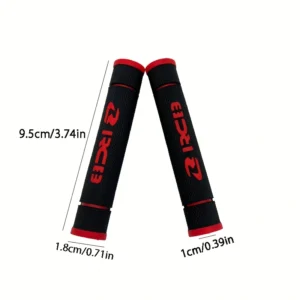 Manopola rossa anti-slittio frizione freno moto gomma alta qualità