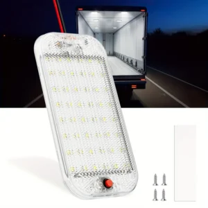 Luce interna camper 48 LED 800 lumen 12V bianca soffitto camion