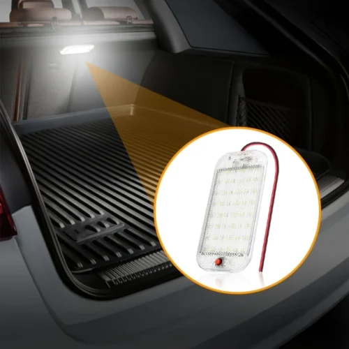 Luce interna camper 48 LED 800 lumen 12V bianca soffitto camion