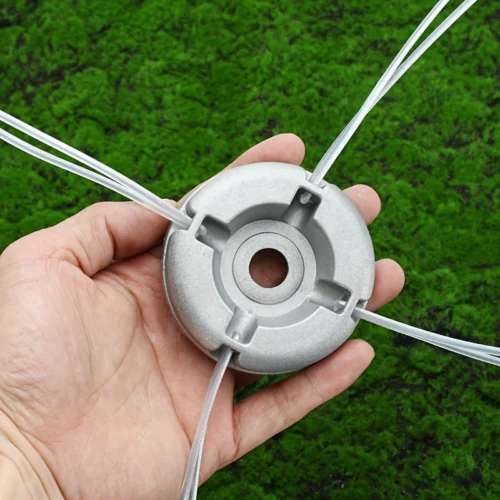 1109-0.webp 1pz testa tagliaerba alluminio filo nylon attacco resistente