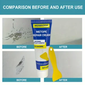 Kit riparazione muro spatola stucco bianco casa pareti legno