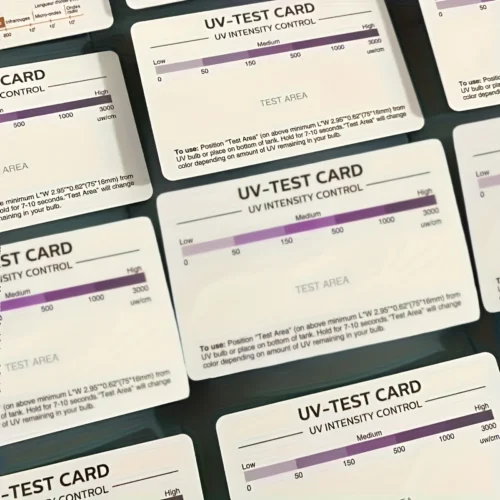 5pz schede UV resistenti senza batteria misurazione fuori casa